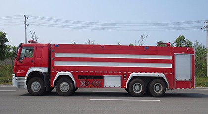 江特牌JDF5410GXFPM240型泡沫消防车