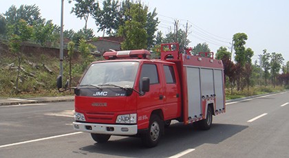 江特牌JDF5065GXFSG15/A型水罐消防车