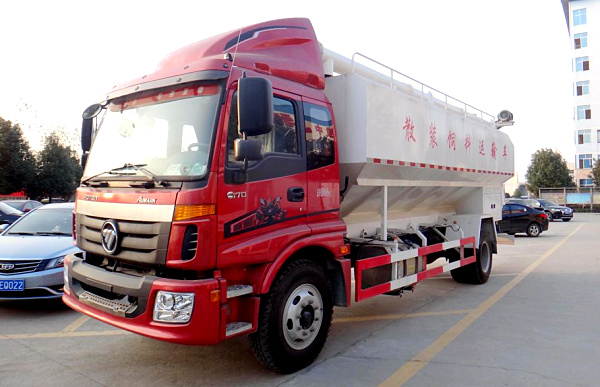 福田欧马可10吨散装饲料车（20方）