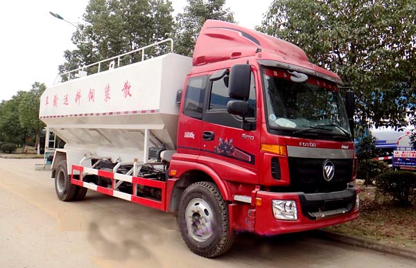福田欧马可10吨散装饲料车（20方）